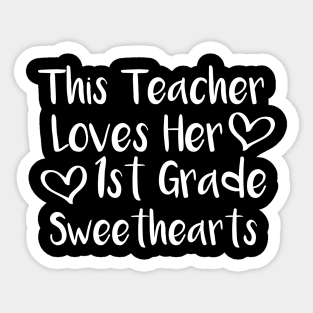 Best Gift for 1st Grade Teacher Sticker